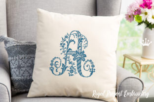 Cross-Stitch Capital Letter a