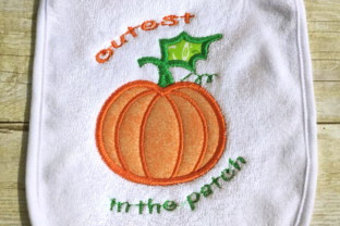 Cutest Pumpkin in the Patch Applique