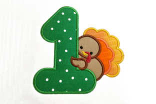 First Thanksgiving Turkey Applique