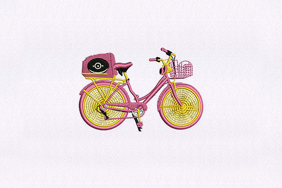 Pink Trunk Bicycle Embroidery Review
