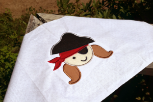 Pirate Girl Applique